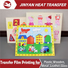 colorful printed film heat transfer for wooden products